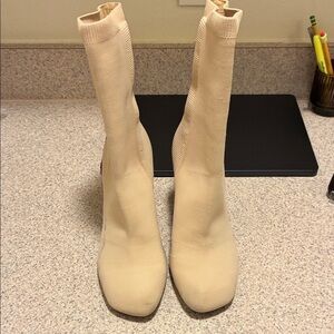 Rag & Bone Beige Heeled Boots